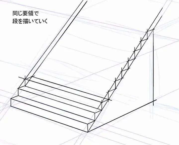 画好立体感楼梯台阶的3个要点!
