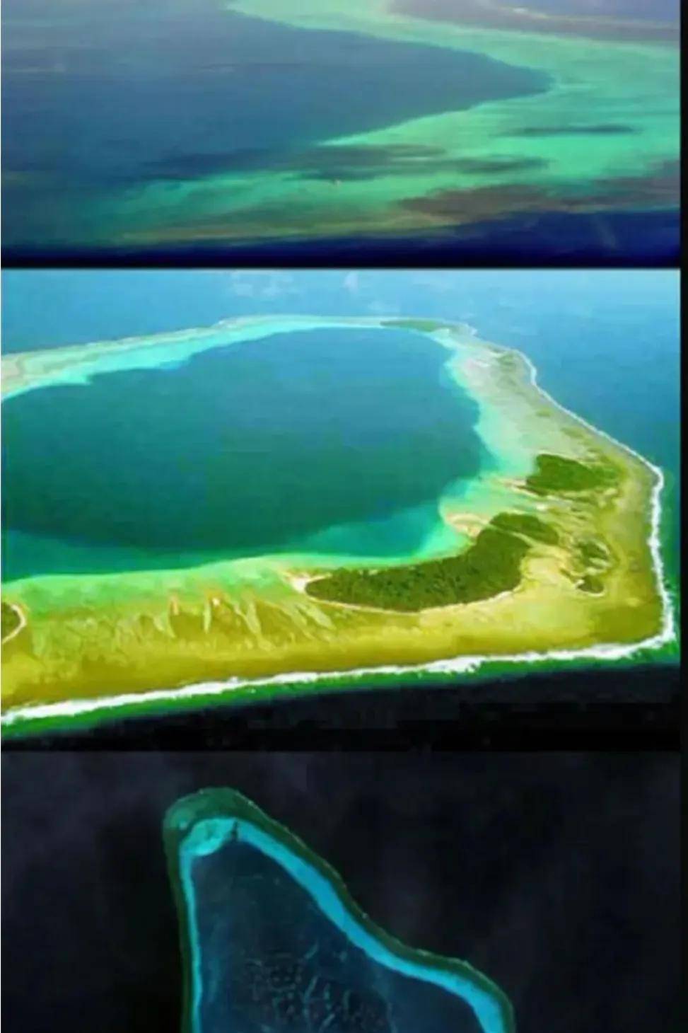 华光礁面积 超过180平方千米,可以修建大型渔港