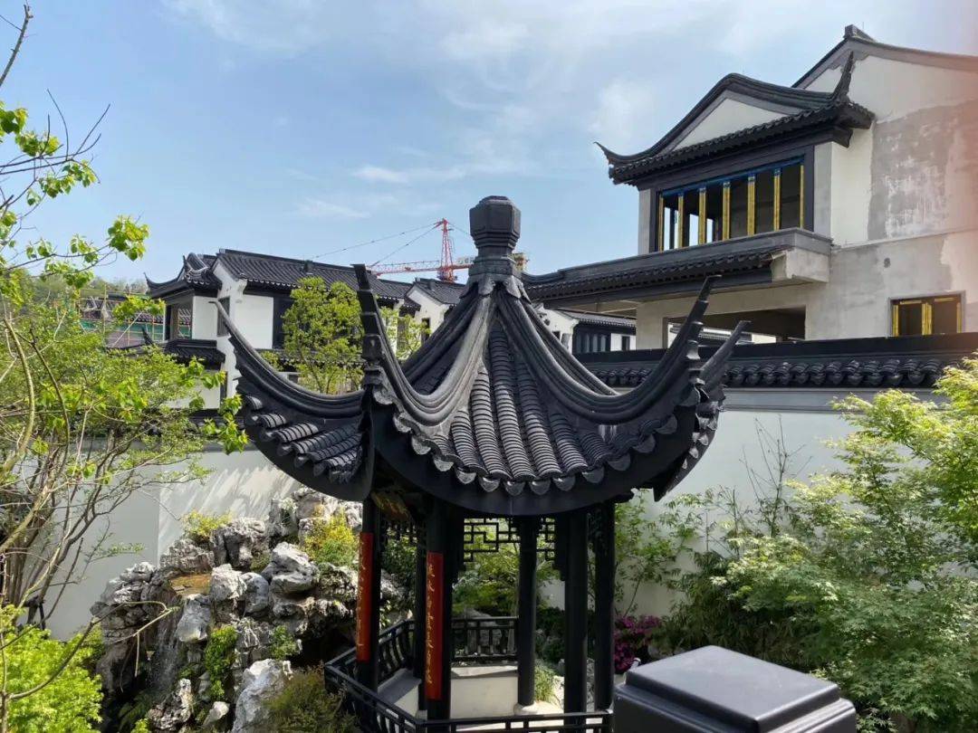 山河古建-中式凉亭