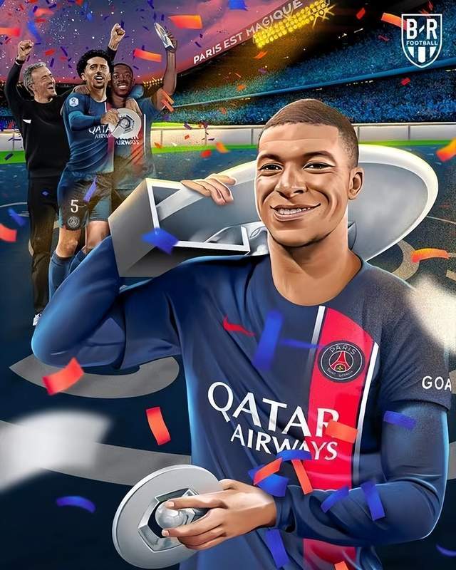 姆巴佩法甲数据定格 9年7冠246场191球74助_皇马_比赛_进球