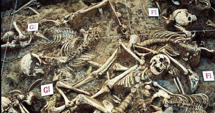 长平遗址尸骨坑长平之战是社会历史发展的规律使然,作为历史的巅峰之