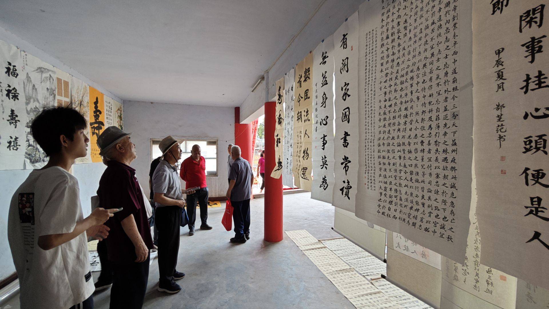 巩义白沙书画学会举行成立二十周年庆典活动