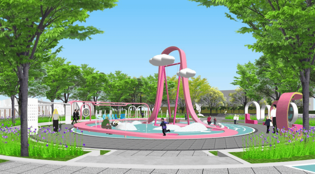 生活,在此纷呈上演漫步乐跑,健身锻炼,篮球剧场,网红秋千…鲜氧密布