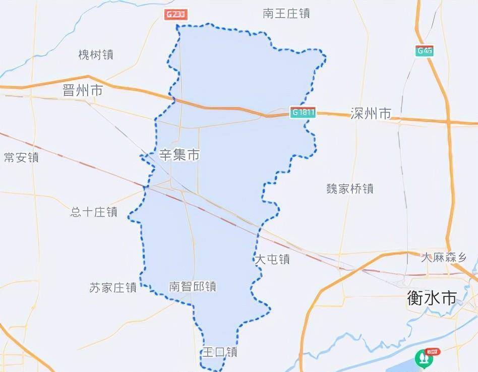 辛集市田家庄乡地图图片