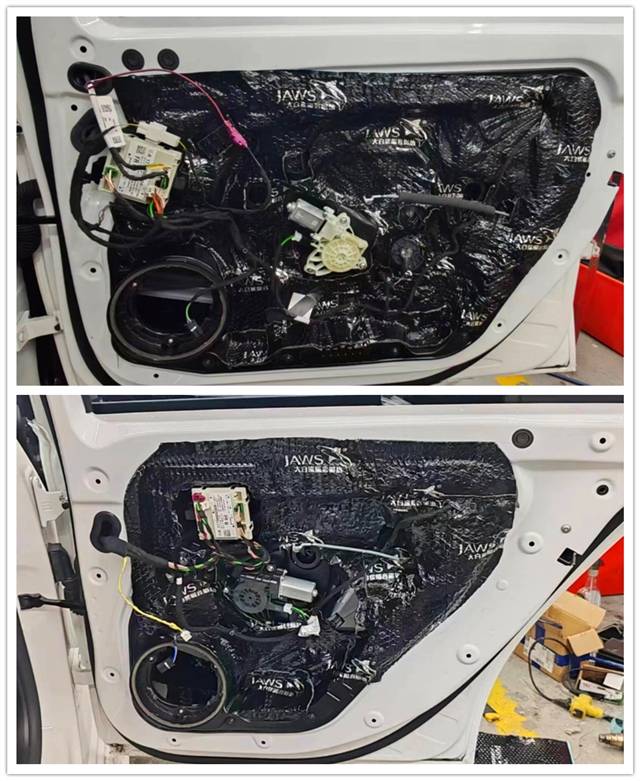 汕头汽车音响改装奔驰a200汽车音响升级柏林两分频,战斧pd10低音炮