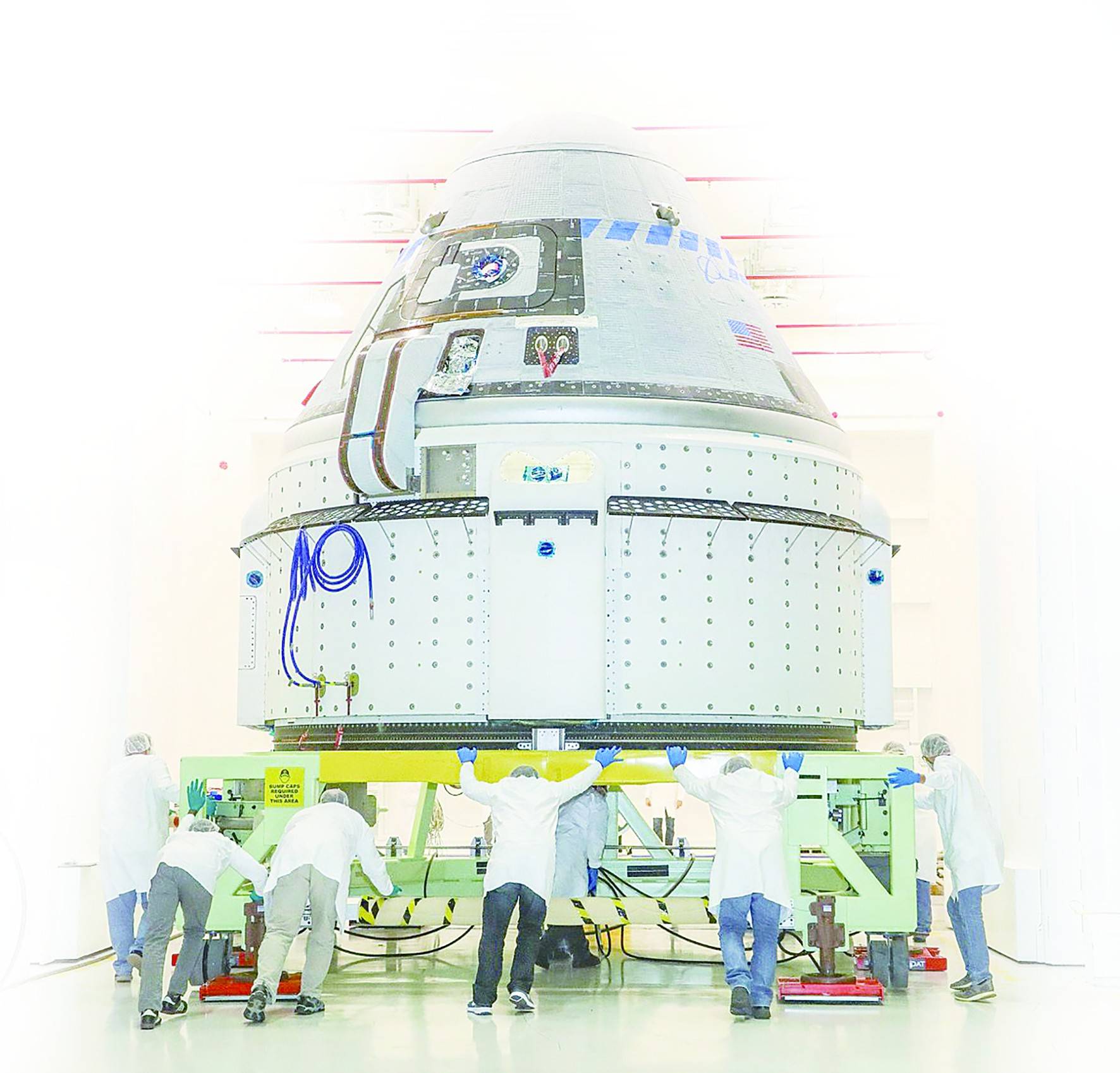 曾被美国国家航空航天局(nasa)寄予厚望的波音"星际航线"载人飞船
