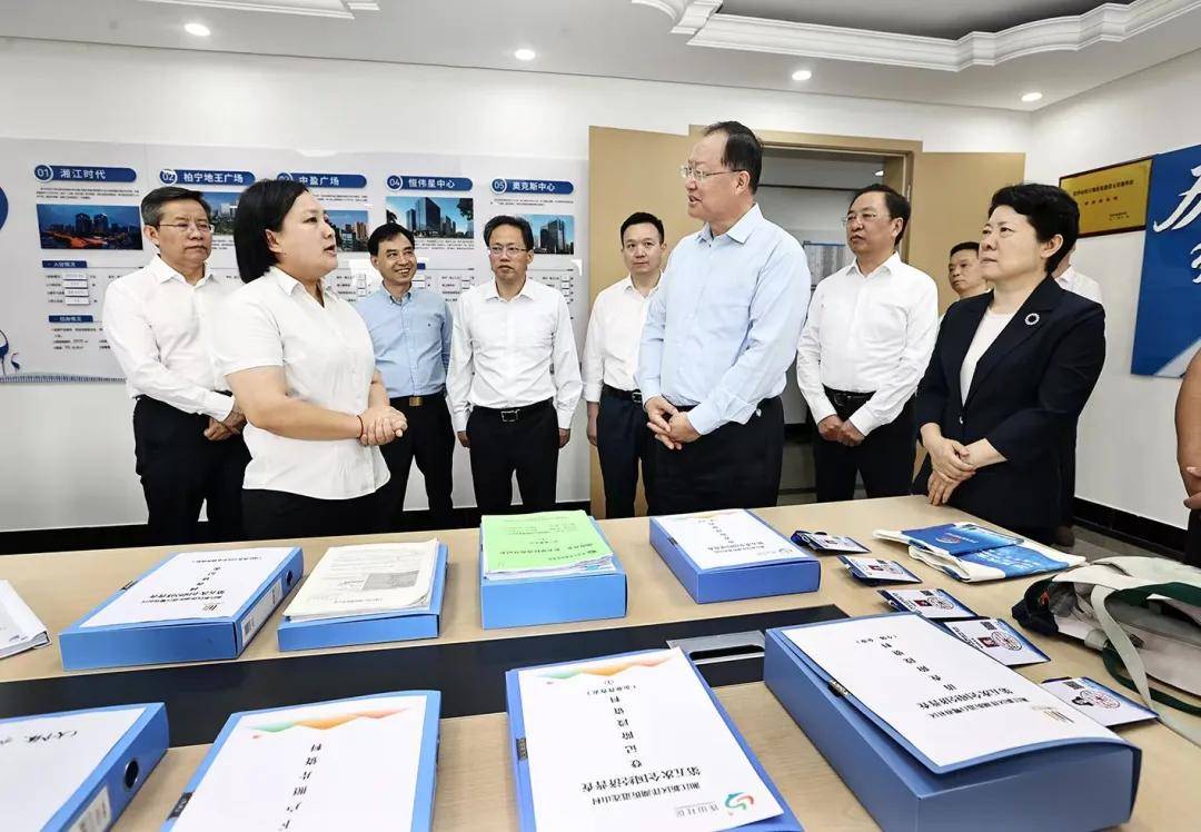 毛伟明在长沙调研"两重""两新""五经普"等工作