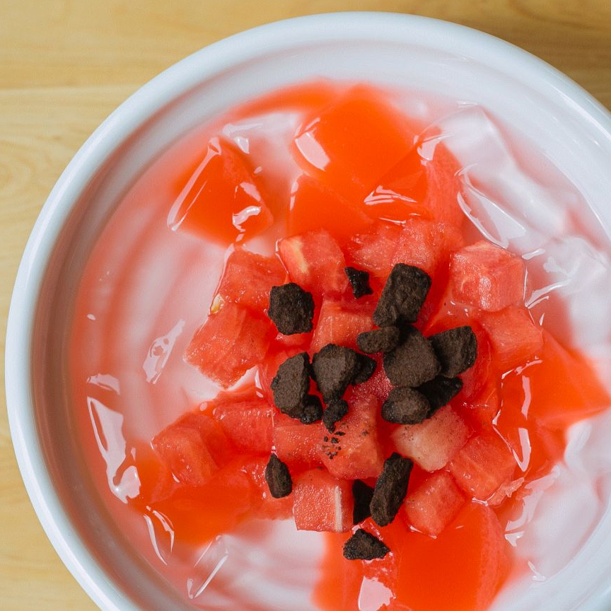 最火的一种街边小吃,夏天必备,5元一碗,连吃几碗都不够_冰粉_不知道