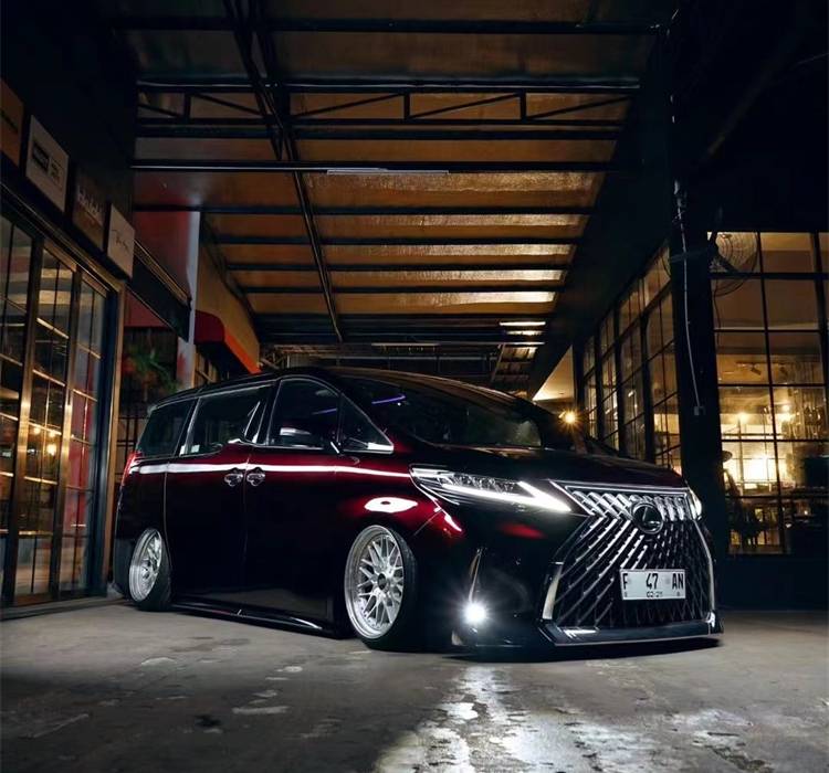 不务正业 雷克萨斯lm改装airbft空气悬挂姿态