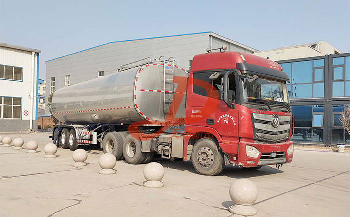 鲜奶运输车能运输鸡蛋液么?