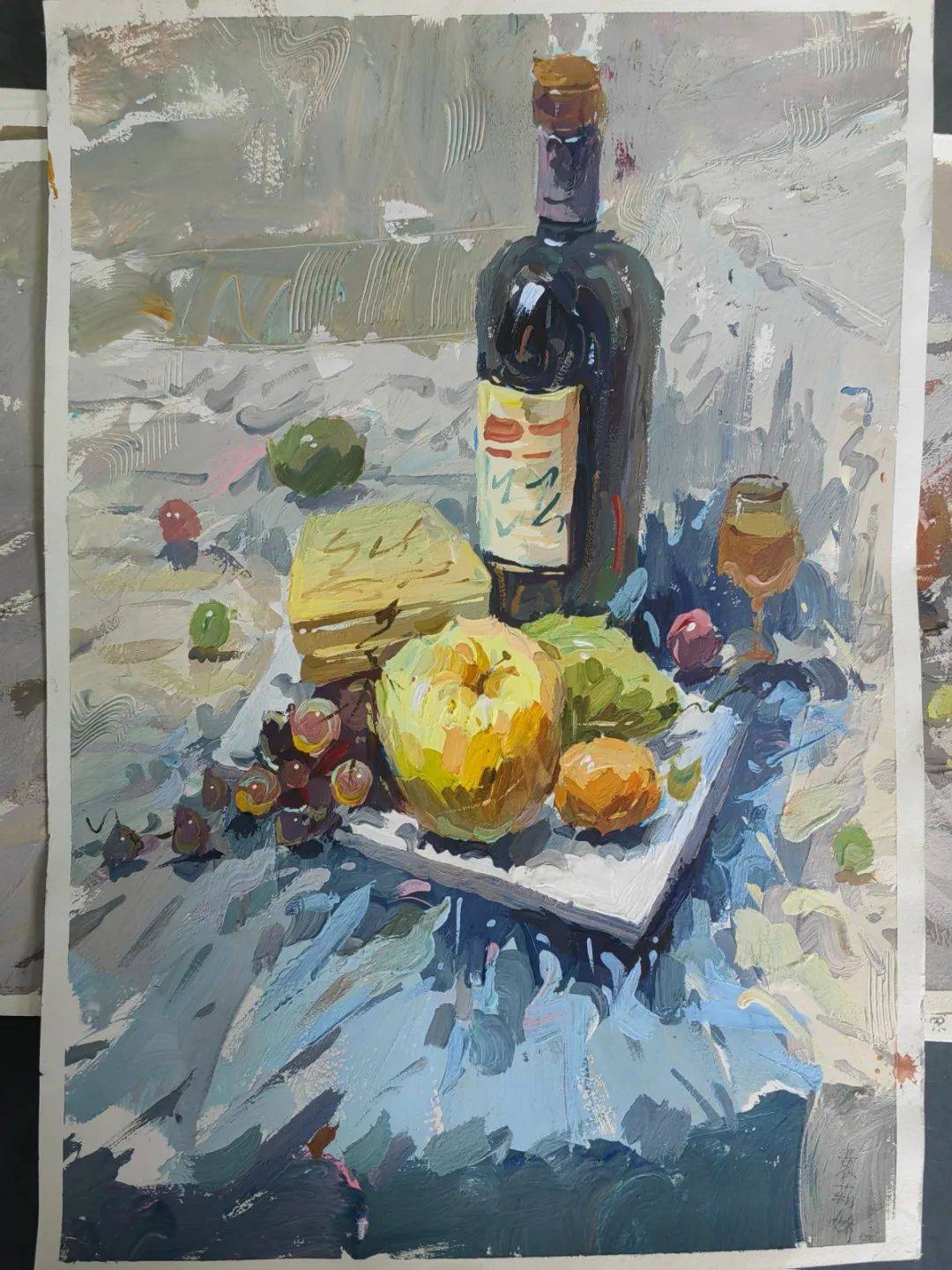 艺术中学美术专业学生色彩作品赏析!