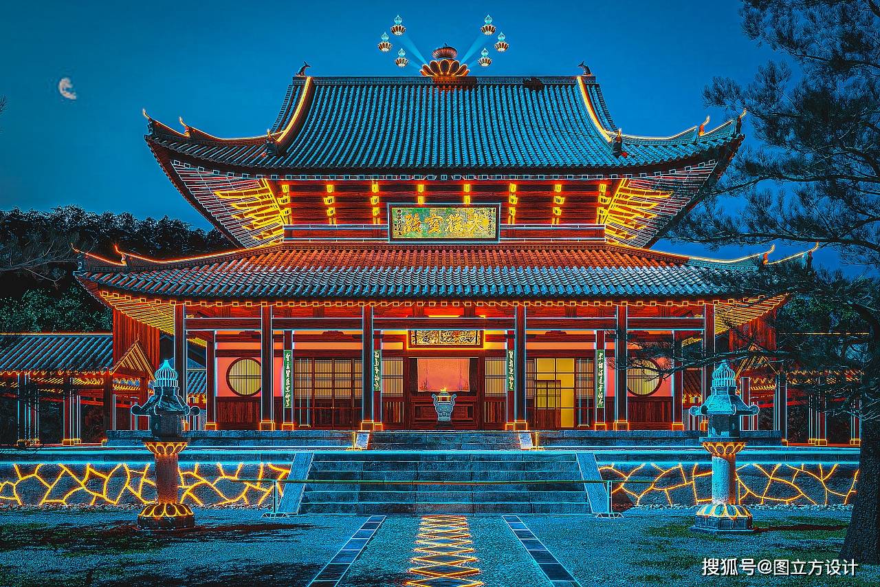 寺庙效果图惊艳亮相,展现古朴庄重之美