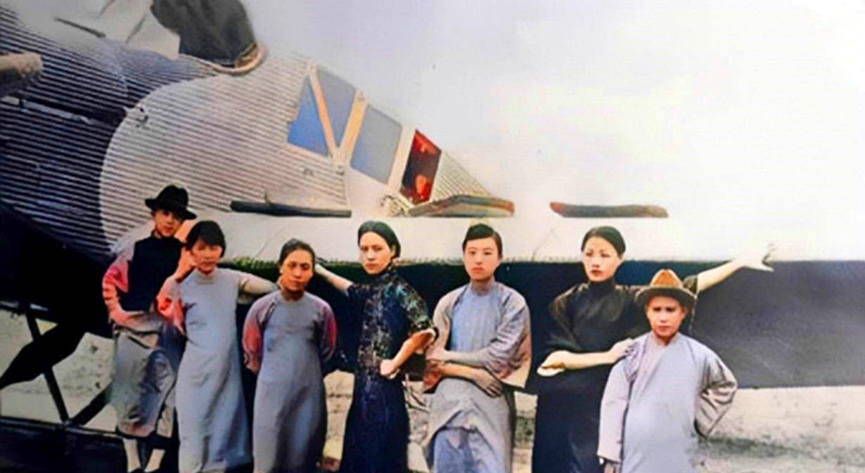 一组民国军阀姨太太老照片:长相漂亮,图7是张宗昌外籍姨太太