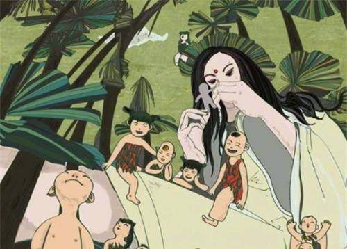 人类社会得以延续,后代越来越多,值得一提的是,女娲,伏羲皆是人首蛇身