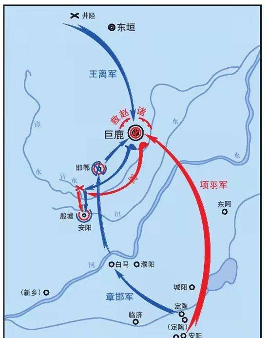 导致秦朝灭亡的决定性战役-巨鹿之战