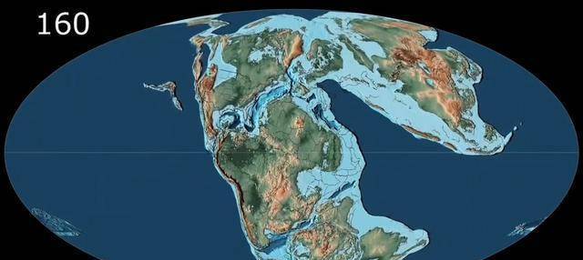 第四纪冰川分布图图片