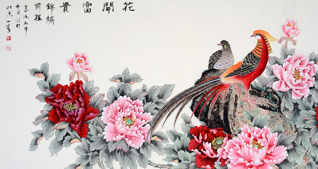 家里客厅挂什么画好看,国画装饰让人眼前一亮