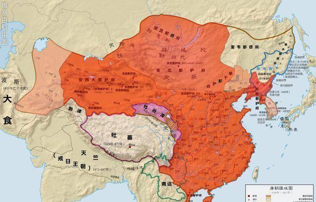 唐朝的疆域面积有多大?首次把蒙古高原纳入了版图
