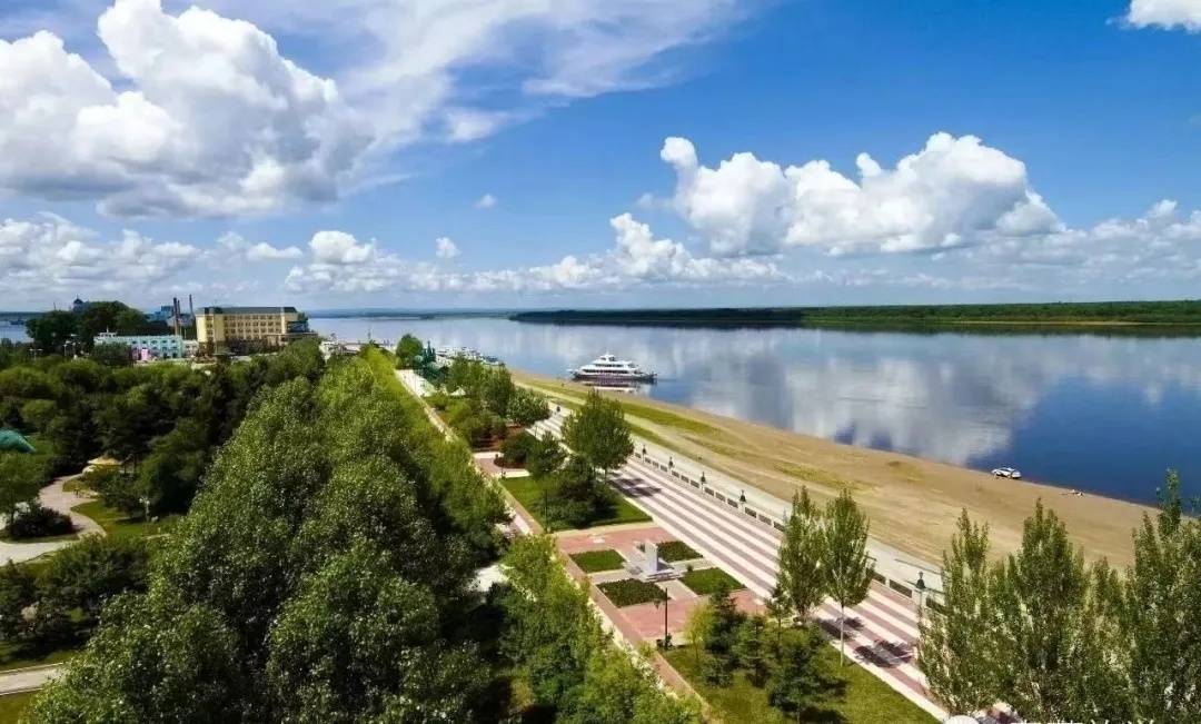 【山水一脉】黑龙江,风光无限_松花江_太阳岛风景区_俄罗斯