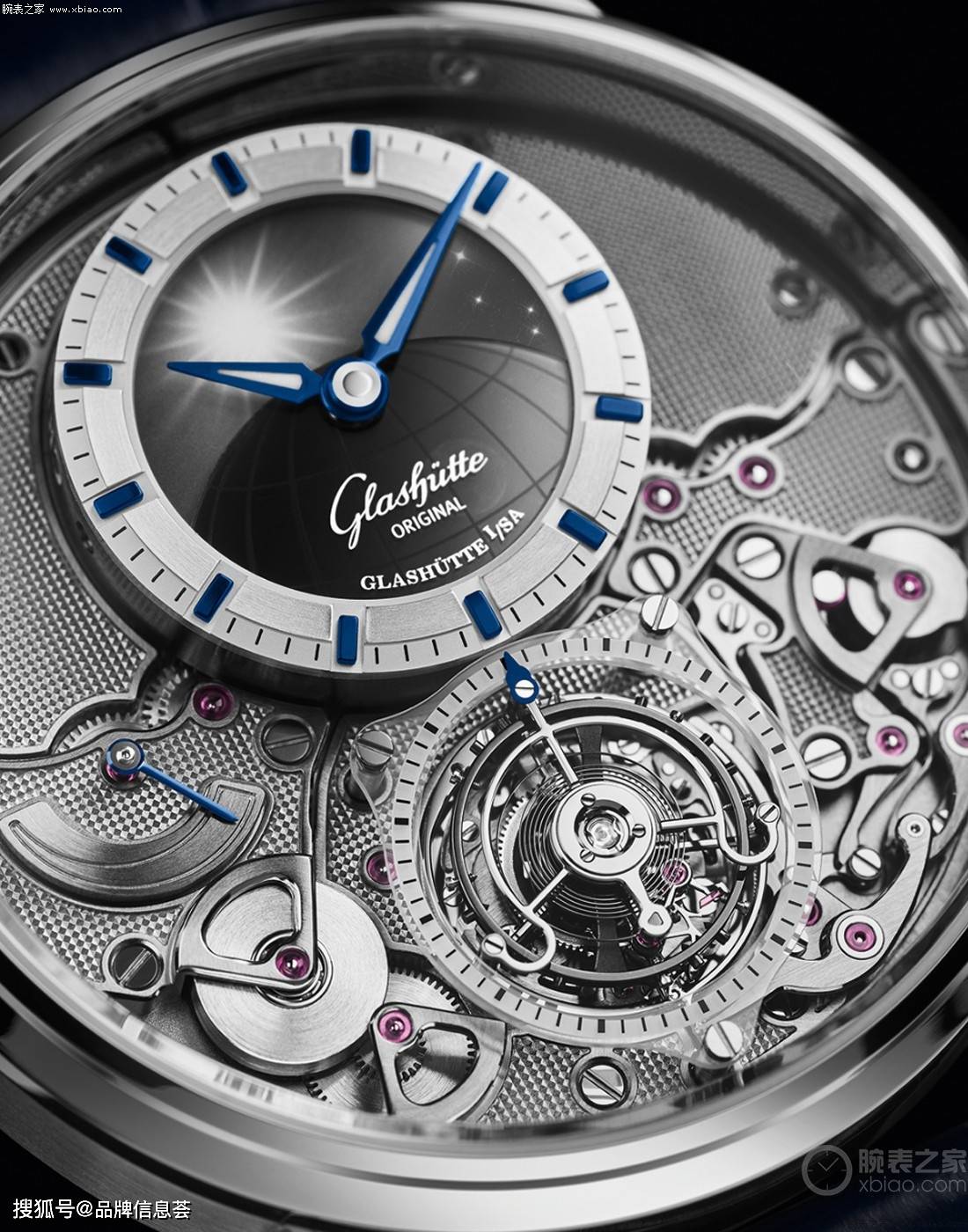 格拉苏蒂原创议员天文台陀飞轮腕表全球首发_制表_表盘_机芯