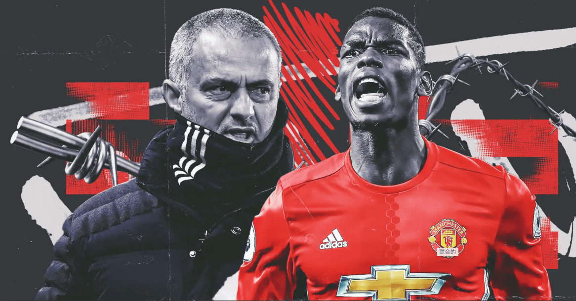 足球最大的失败:何塞·穆里尼奥和保罗·博格巴如何在曼联从盟友变成
