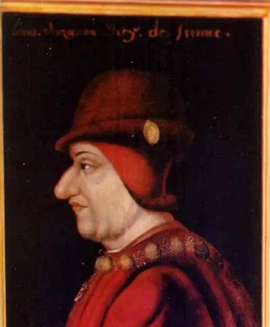 图|法王路易十一世画像实践证明引进外国技工是法国矿业得以发展的