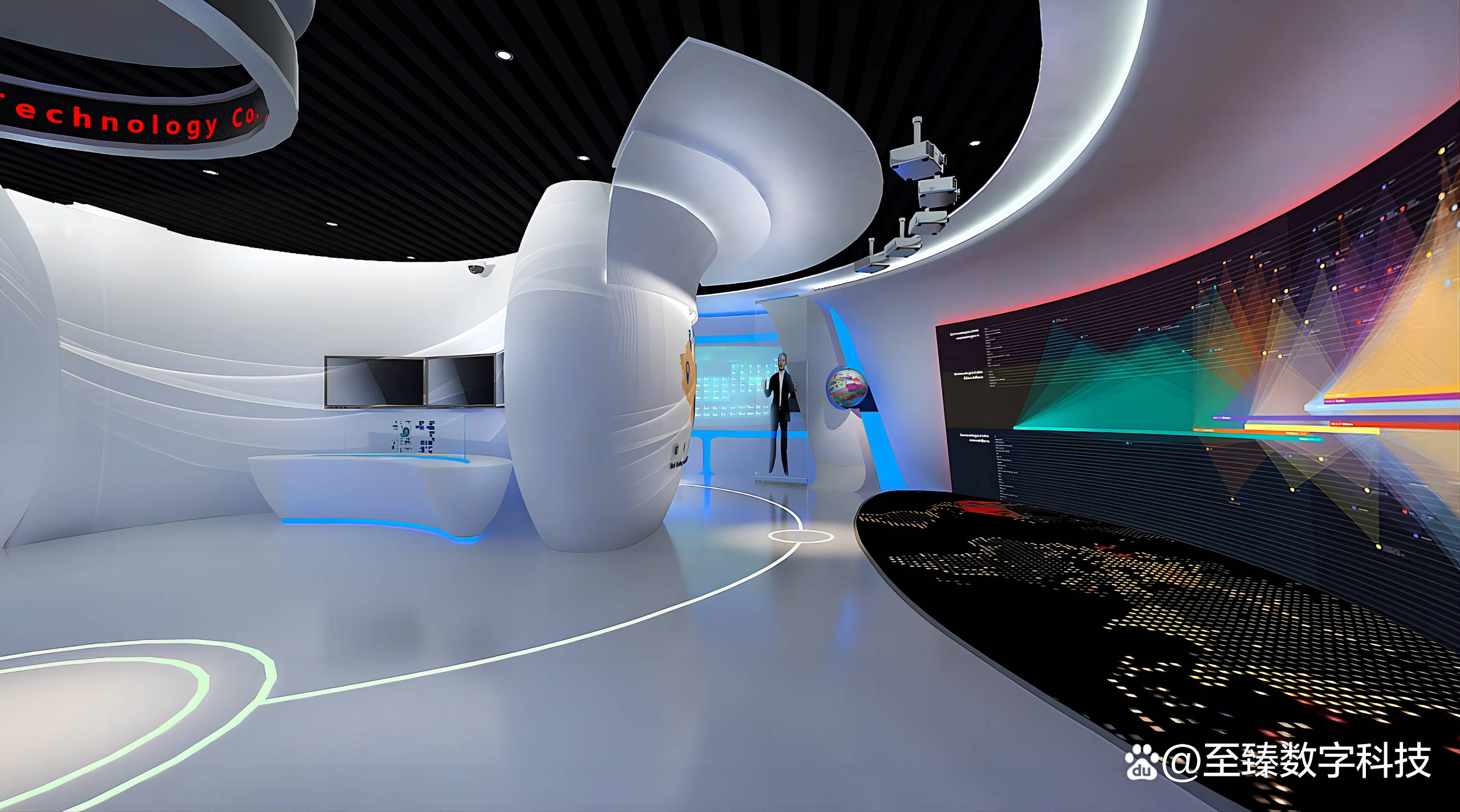 数字化展厅怎样设计充满科技感
