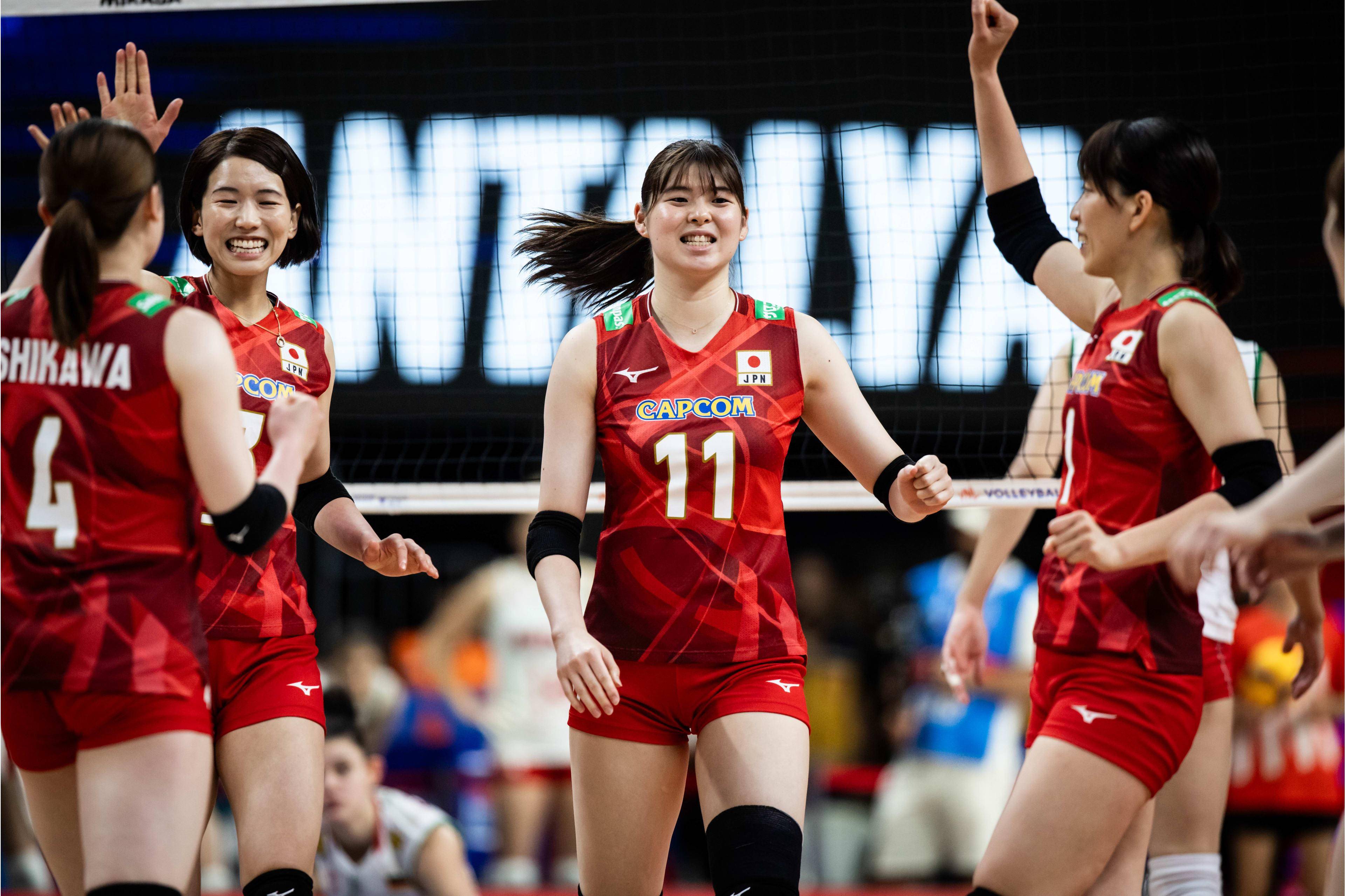 亚洲劲旅大获全胜,日本终结连败,下场挑战中国女排!