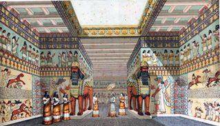 尼尼微出现在什么时候?花园众多?建造宫殿用的黎巴嫩雪松?