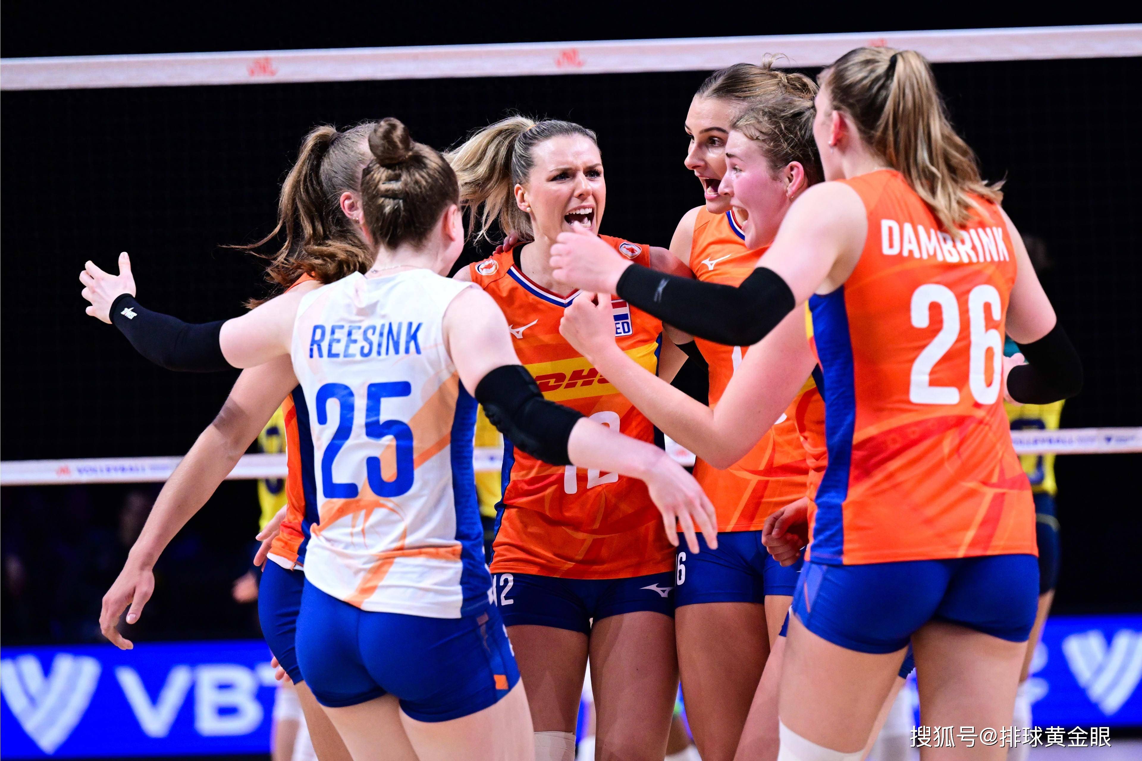 巴西6连胜或重返世界第一!荷兰女排两连败,奥运资格渐行渐远