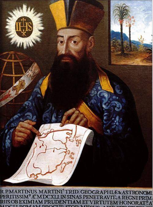 中国,记录名山大川,被誉为"西方中国地理学之父"_卫匡国_利玛窦_欧洲