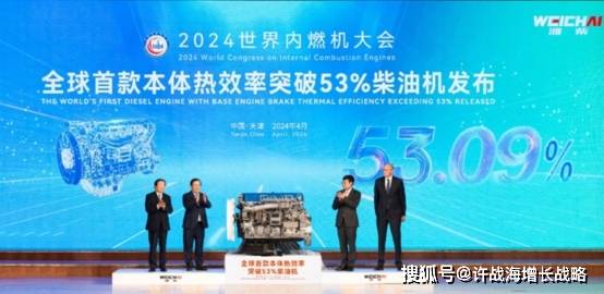 震撼发布:超53%热效率的潍柴柴油机如何成为中国动力心?