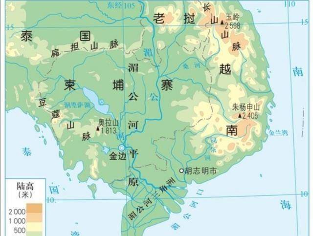 为何越南地图经常包括老挝和柬埔寨?