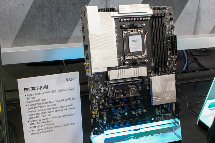 微星展示新一代主板与机电散装备:为次世代硬件提供坚强后盾