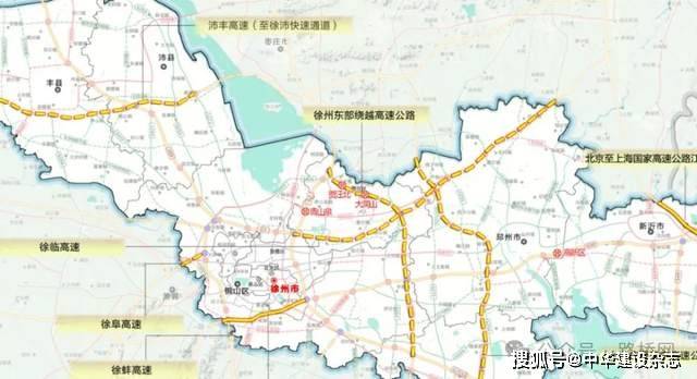 丰县高速公路规划图图片