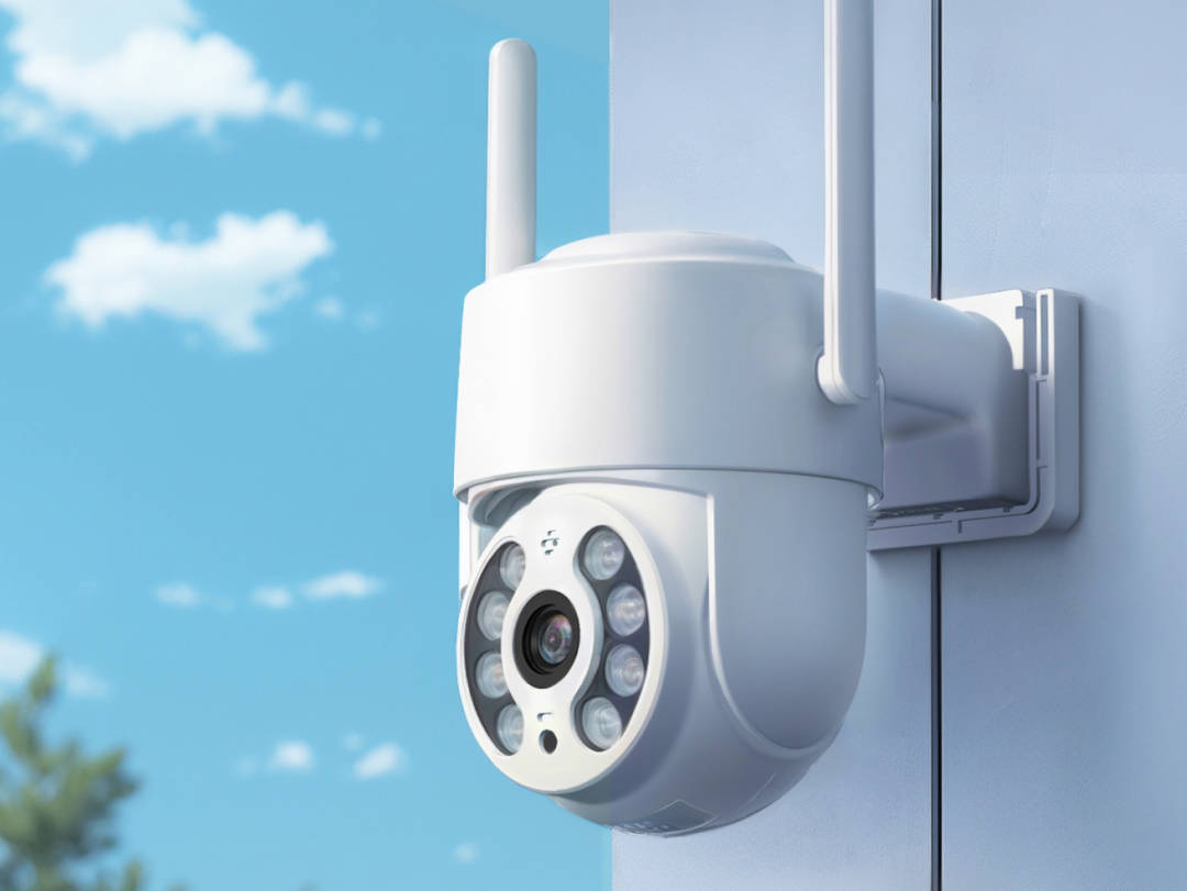 无网环境也能用的高清监控,叮零4g户外云台摄像机