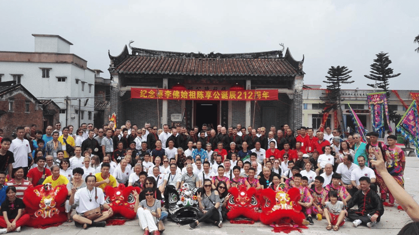 珍贵老照片见证洋弟子的"寻根之路"_新会_武术_陈永发