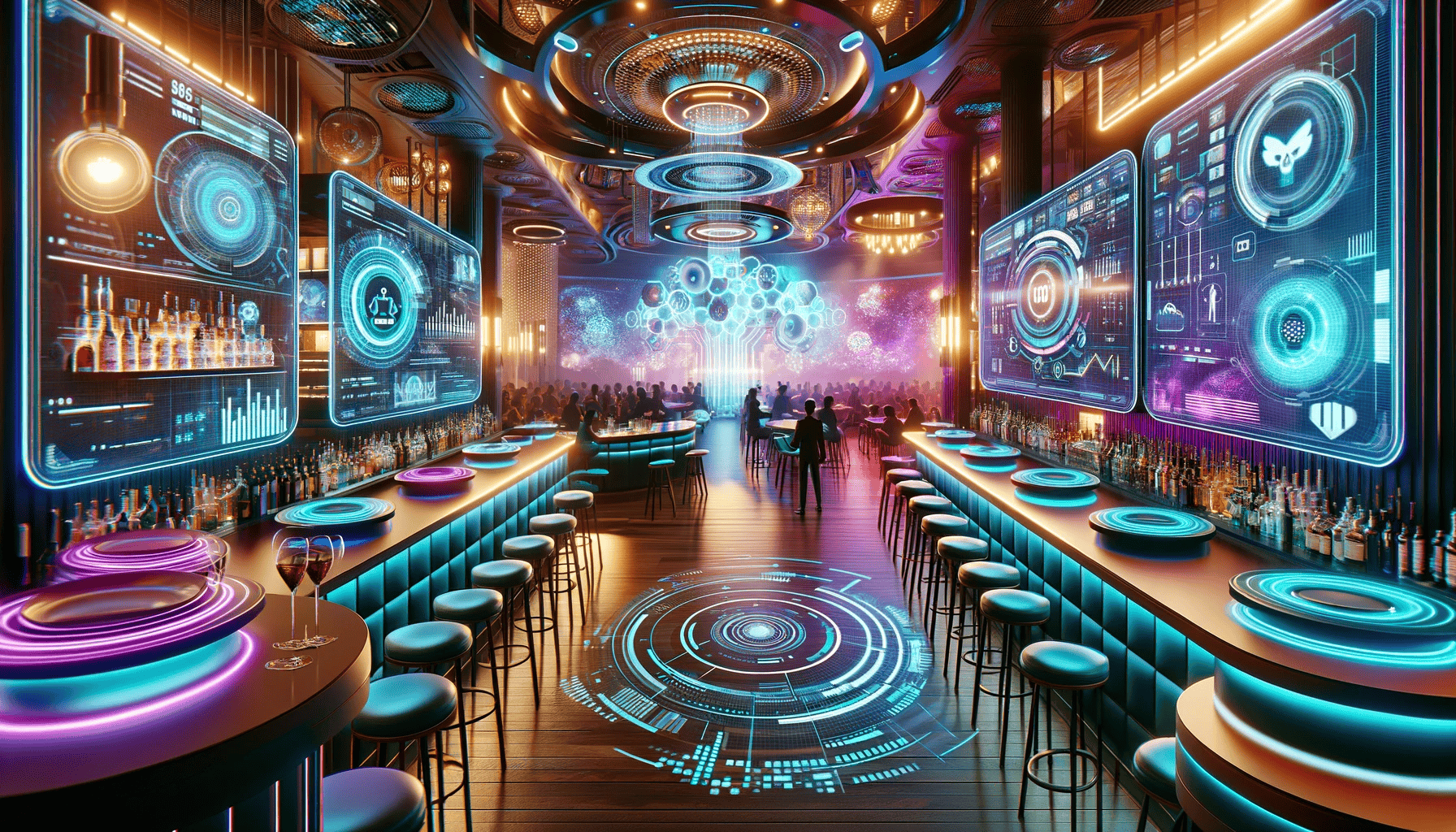 穿越虫洞！这家酒吧的装修带你进入科幻新纪元！_搜狐网