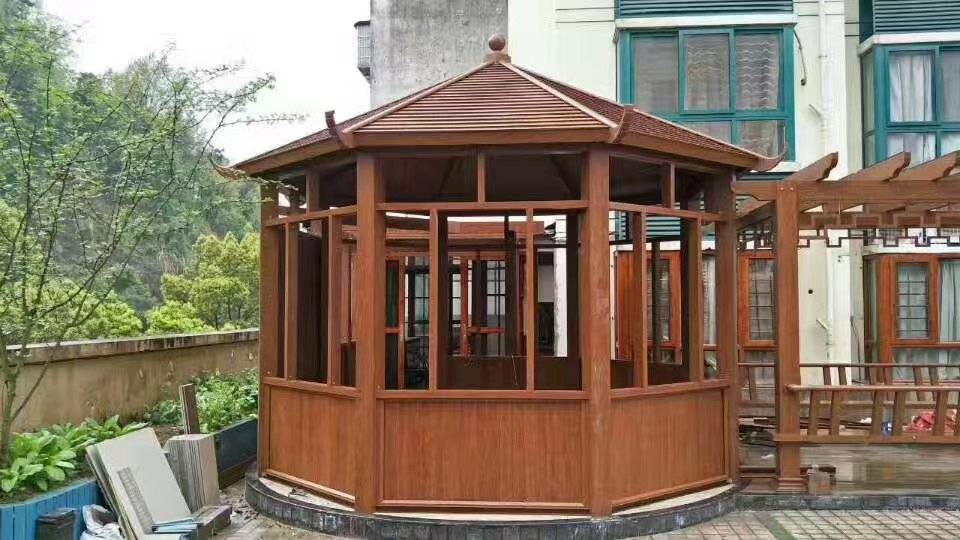 铝合金凉亭庭院焦点的优雅之选