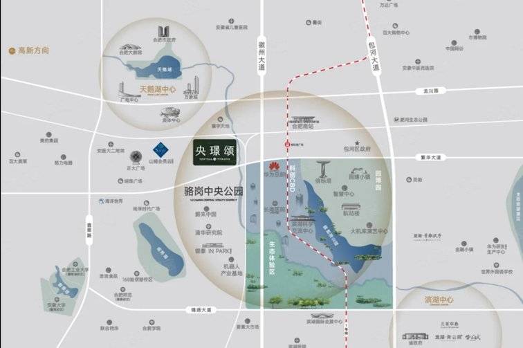 经开区龙湖亚伦央璟颂地理位置怎么样