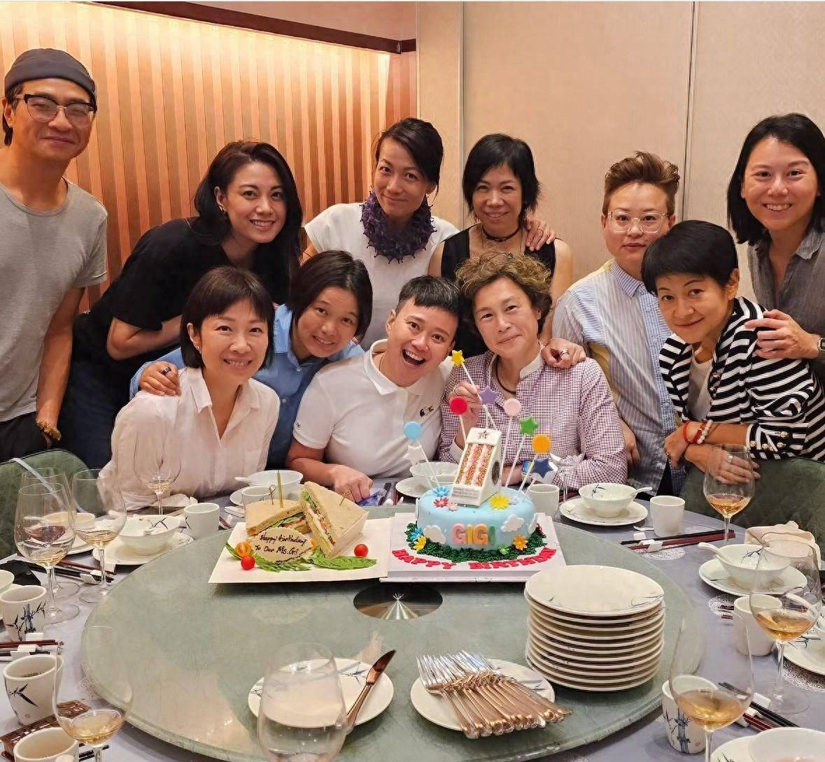 赵式芝45岁生日盛宴,女友jw甜蜜现身,廖碧儿惊喜出席!