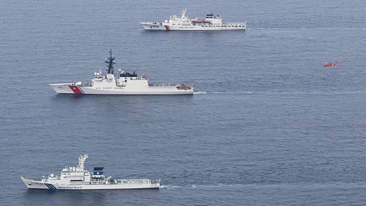 危险迹象出现,日本摇人,美日韩海警联演,中方4招定钓鱼岛胜局_中国海