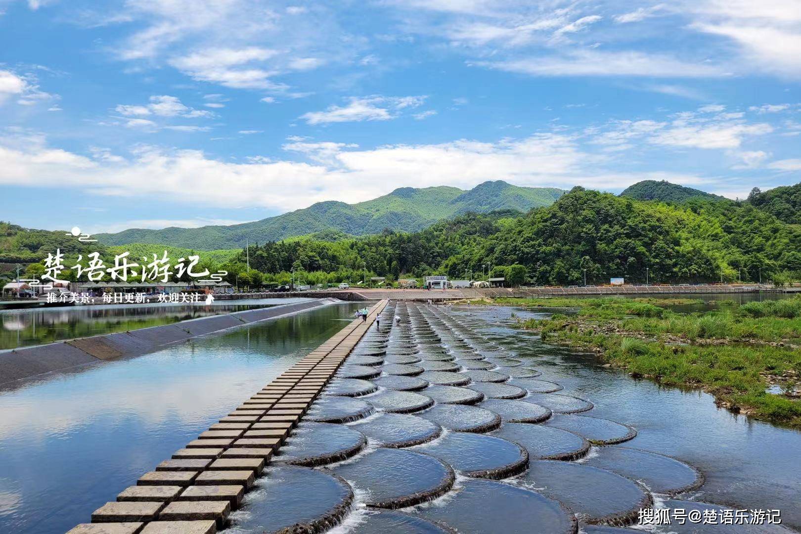 浙江这处龙鳞坝名不虚传,视野开阔景色宜人,是绝美的网红玩水地