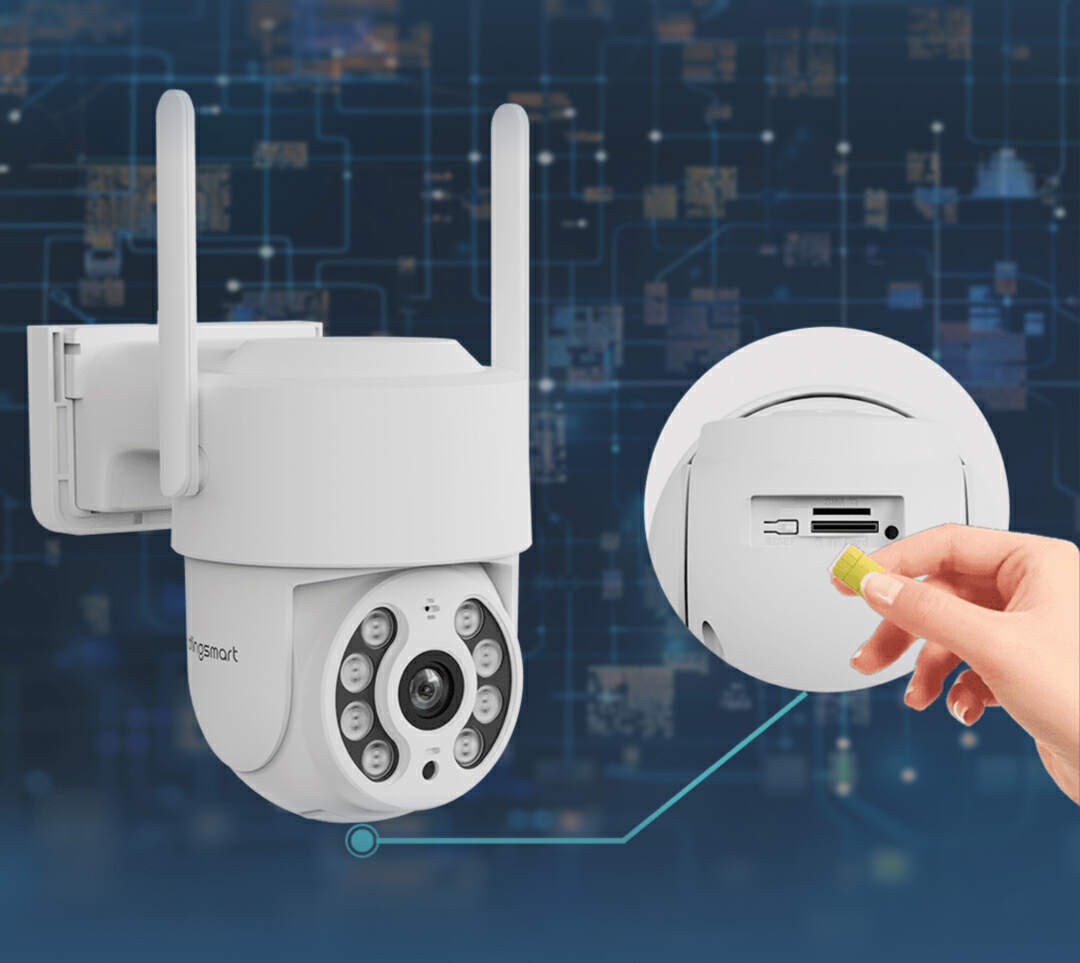4g联网,声光报警,接入米家,叮零户外云台摄像机4g版新品上线