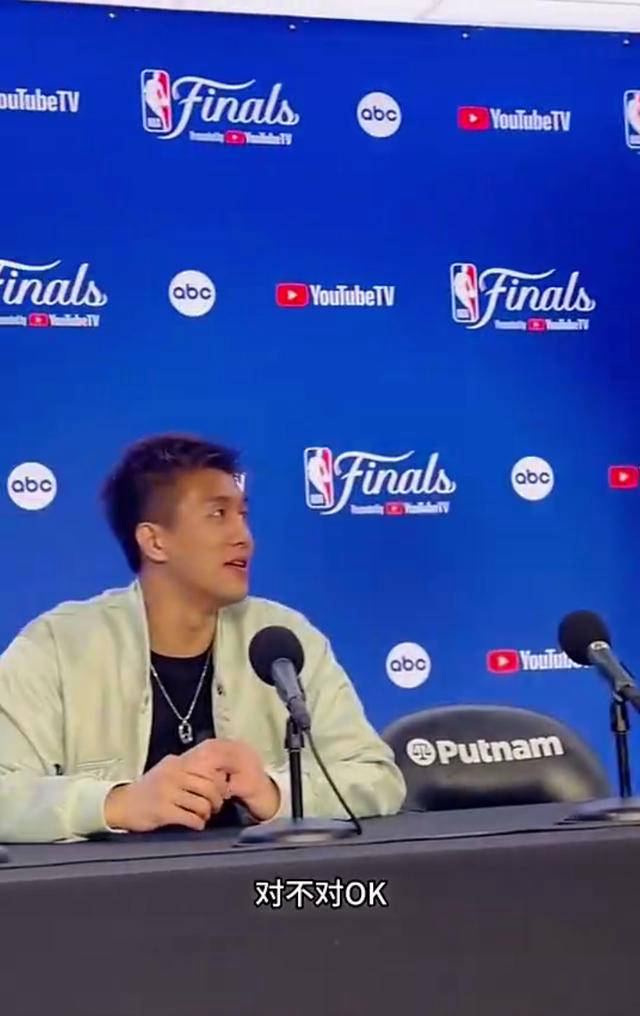 郭艾伦采访尴尬美女记者,调侃挑逗害羞反应