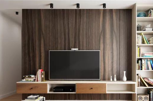 电视墙装修越花哨越土,装修后才发现越简单越高级舒服_收纳_客厅_空间