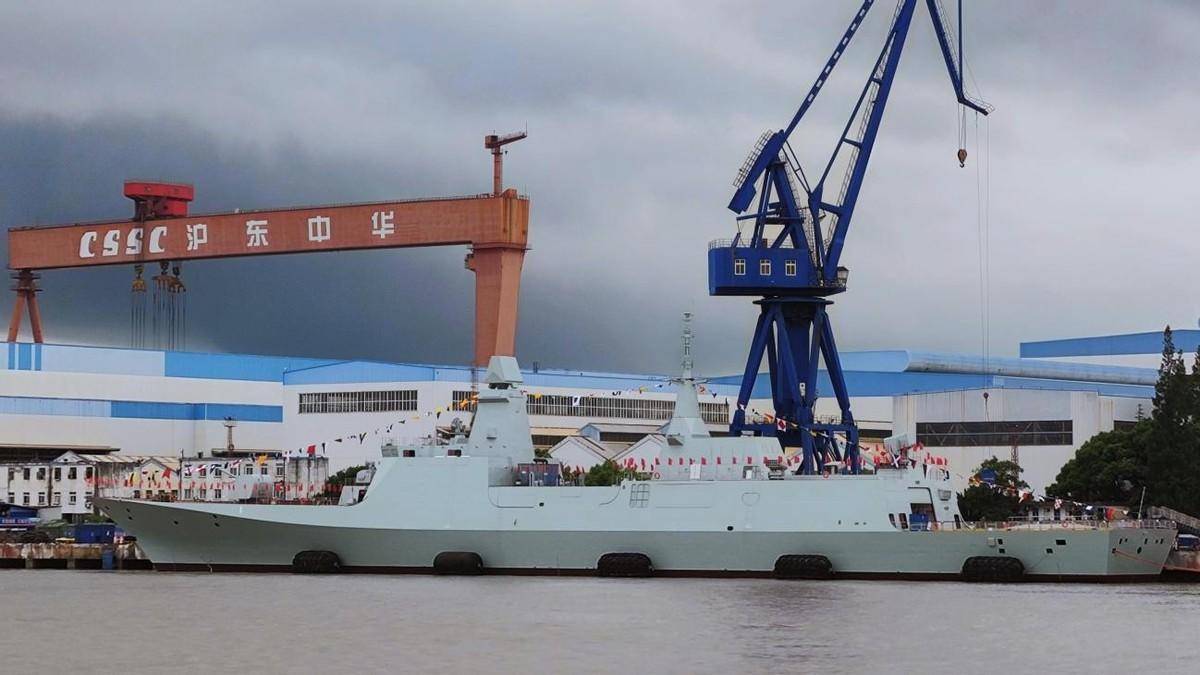 5艘052dm一起舾装!"达利安"造船厂又放大招,这是052最后荣光?
