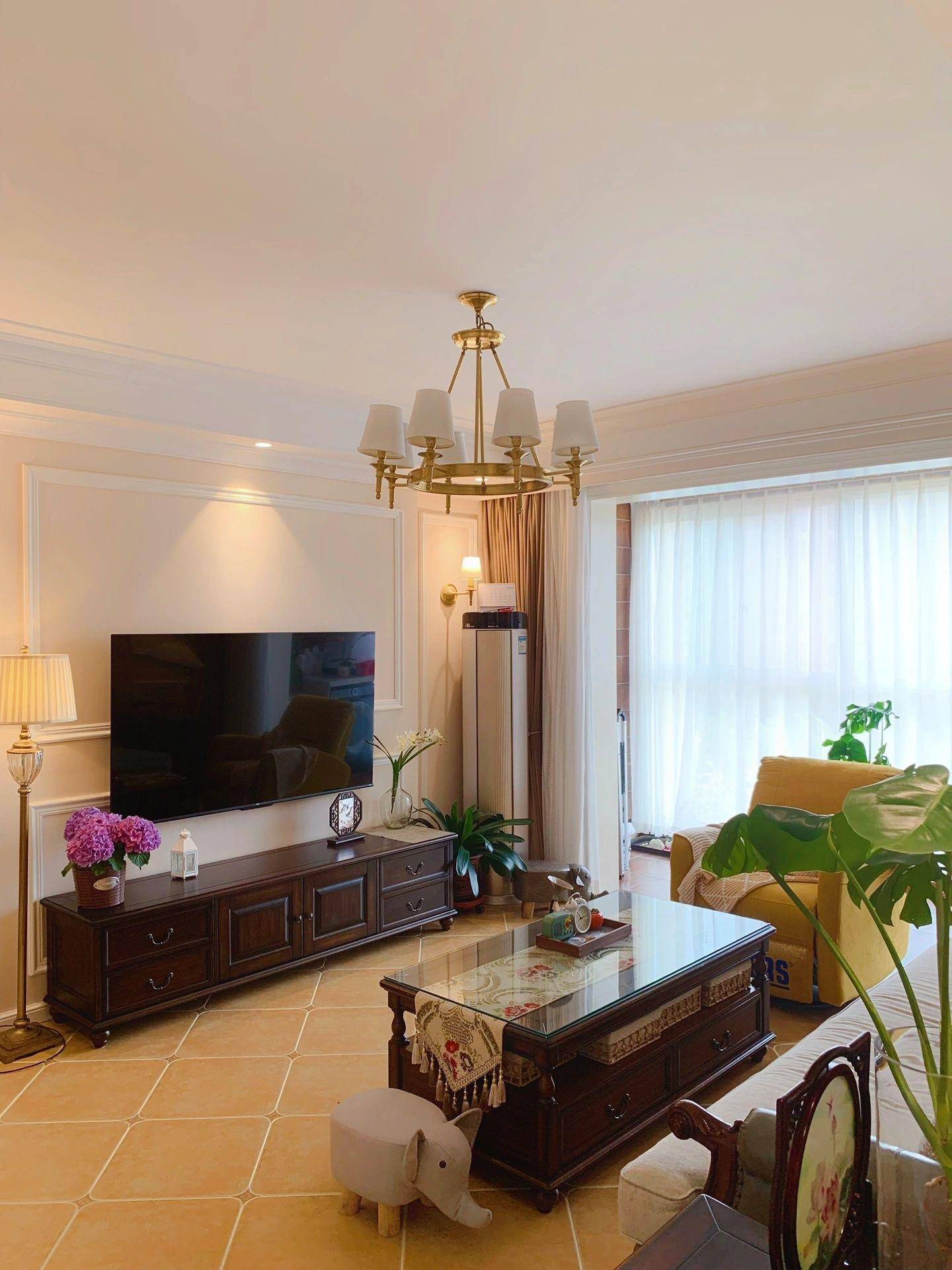 爆改老破小,套内面积76平复古美式装修,温馨且实用!_风格_怀旧_家居