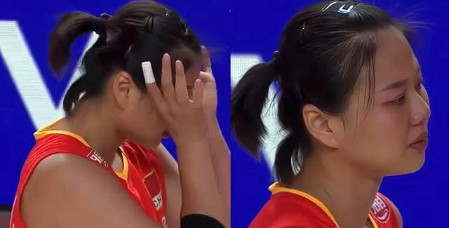 释放压力!中国女排龚翔宇哭了,泪水见证胜利的喜悦与坚韧