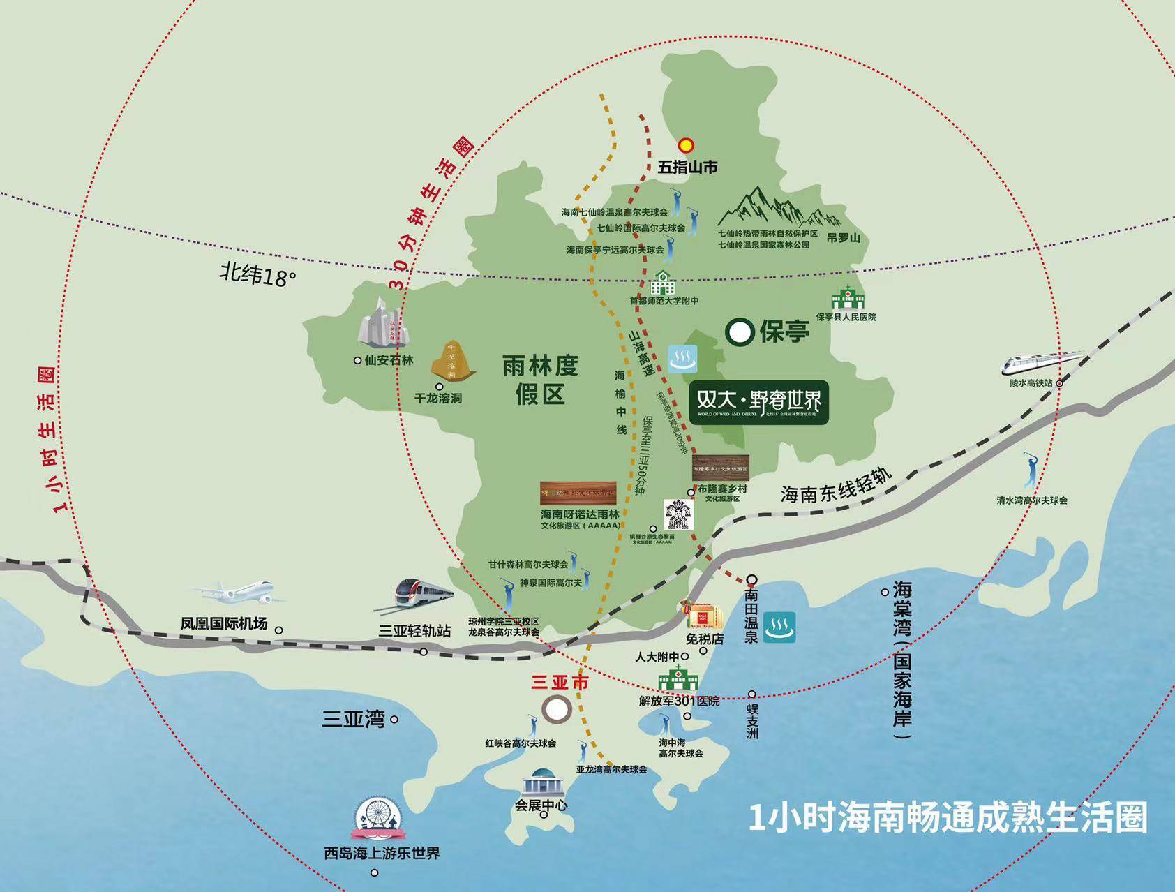 海南保亭双大·野奢世界-周边未来有什么规划--价值--优缺点